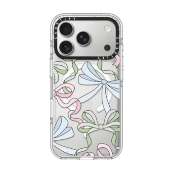 iPhone 17 Pro Impact Clear Case MagSafe Compatible Ribbons