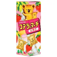 在飛比找momo購物網優惠-【Lotte 樂天】無尾熊餅乾-草莓風味(48g)