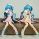 未來初音手辦水手服初音二次元美女擺件景品模型坐姿壓泡面公仔