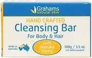 Grahams Natural Cleansing Bar for Body & Hair 100gm