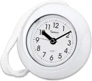 Impecca Waterproof Clock 5.5� Non-Ticking Quartz Movement Indoor & Outdoor Clock