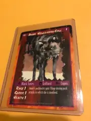 AMARI HOWLS-FROM-SOUL : RAGE UNLIMITED CCG Character card, White Wolf 1995 TCG