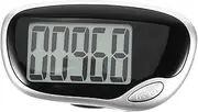 FOYTOKI Convenient Step Counter Multifunctional Passometer for Fitness Easy to Use No App Required for Walking and Running