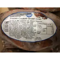 在飛比找蝦皮購物優惠-冷凍熟凍麵包蟹（霸王蟹）英國/愛爾蘭德文郡蟹「高雄地區可面交