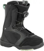 Nitro Flora BOA Women's Snowboard Boots, Black/Mint, 8