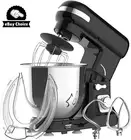 6.5L Stand Mixer Black Electric Food Mixer 6-Speed Dough Hook 1400W