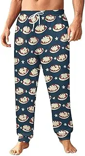 [Generic] Men's Sweatpants, Stars and Rugby in Symmetry-15, Polyester Joggers, Sweatpants Jogging Pants for Workout Running
