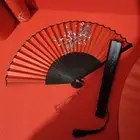 Chinese Style Chinese Style Fan Bamboo Dance Fan Portable Hand Held Fan