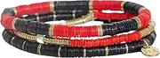 Game Day Bracelets for Women, Sequin Bracelet Stacks for Fans, Handmade Jewelry for College Students, Teachers, Team Gifts, Set of 3