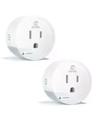 Eightree Smart Plug 2 Pack Model ET01 Wifi 100V-240V SEALED In box