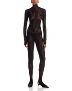 Norma Kamali Lace Catsuit