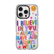 iPhone 16 Pro Clear Case MagSafe Compatible I believe in you