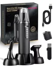 Nose Hair Trimmer for Men and Women Professional USB Rechargeable Nose Trimme...