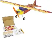 Hylukon RC Plane, Wings Hobby E31 J3 Fixed-Wing Aircraft Model Kits Toy for Kids & Beginners, 600mm Wingspan PP Foam, Hobby Remote Control Airplane for Adults