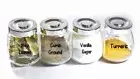 96 Spice Jar Labels Transparent Background Matching Pantry Labels Available PK B
