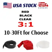 1/4" Diameter Dual Wall 3:1 Heat Shrink Tubing Adhesive Lined Marine Sleeve