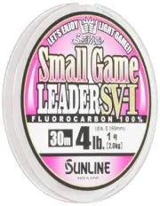 SUNLINE Leader Salt Mate Small Game Leader SV-I Fluorocarbon 30m No. 1 4lb (2kg)