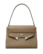Tory Burch Lee Radziwill Pebble Leather Large Shoulder Bag