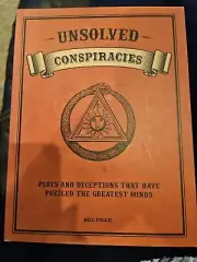 Bill Price Unsolved Conspiracies Book The Fast Free Shipping