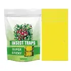 10pcs Sticky Trap for Gnats Double-sided Sticky Gnat Board for Indoors,Outdoor