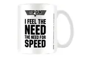 Top Gun The Need For Speed Mug (Black/White) (One Size)