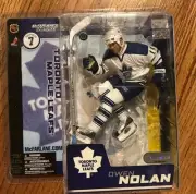 2003 NHL McFarlane Owen Nolan Toronto Maple Leafs Series 7 White Jersey