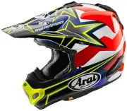 Arai VX-PRO4 Star & Stripes MX Offroad Helmet Yellow