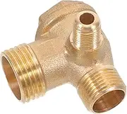 JEWEDECO Copper Port Non Return Valve for Optimized Airflow Direction Pneumatic Systems for Industrial Applications
