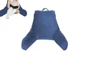 Reading Pillow Rest Back Support Pillow with Arms for Sitting in Bed-Blue(without neck pillow)