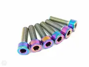 Oil Slick Titanium Stem Bolts For Industry Nine I9 A318 A35 Stems M5x18 6 Bolts