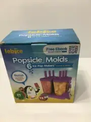 Popsicle Molds - 6 Popsicle & 1 Extra Mold With Funnel & Brush