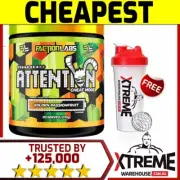 FACTION LABS ATTENTION CHEAT MODE 30 SRV BLUE MANGO //C4 WAR ENERGY PRE WORKOUT