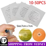 10-50X Waterproof Tent Repair Canvas Awning Sail Kites Adhesive Patches Tape Kit