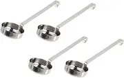 ARTSEWPLY Measuring Spoon for Pizza Sauce Sauce Ladle Cereal Scoop Stainless Steel Small Ladle Serving