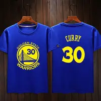 在飛比找Yahoo!奇摩拍賣優惠-💖柯瑞Stephen Curry庫里短袖棉T恤上衣💖NBA勇