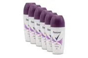 6x Rexona 50ml Roll On Antiperspirant Deodorant Invisible Dry & Fresh Classic