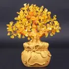 Natural Crystal Bonsai Money Tree Lucky Tree Feng Shui Money Tree Home Deco.WG
