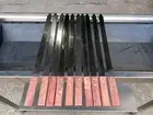 10 x NEW STAINLESS STEEL FLAT SHISH KEBAB BBQ CYPRUS SKEWERS