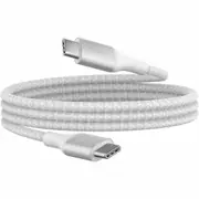 Belkin 1 m USB-C Data Transfer Cable - 1 / Pack - Cable for Tablet, Smartphone, MacBook - White