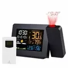 LED Projection Alarm Clock Digital Digital Thermometer for Indoor Outdoor