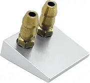 URIMPAVIDO 1PC RC Boat Bottom Water Inlet Pick Up with M6 Nozzle Stern Water Suction Device Part for RC Boat DIY Model Ship Buiding Parts (Double Style)