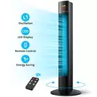 Cooling Tower Floor Fan Oscillating 9 Modes LED Display Timer Quiet Remote NEW