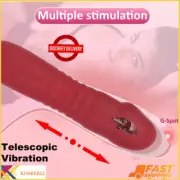Thrusting Anal Plug Butt Vibrator Dildo Prostate Massager Sex Toys for Men Women