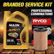 Ryco Oil Filter 5L APX5W40 Engine Oil Service Kit for Mercedes Benz A140 W168