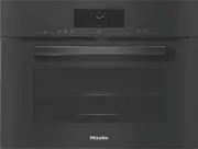 Miele VitroLine Combination Oven - Obsidian Black