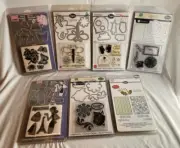 Sizzix Framelits / Stamp & Die-Cut / Textured Impressions *Choose!* NEW, Retired