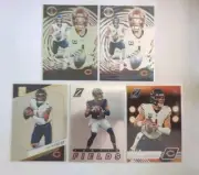 JUSTIN FIELDS Lot ZENITH PACIFIC - DONRUSS ELITE - ILLUSIONS - CHICAGO BEARS