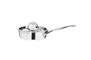 Stern 22cm Tri-Ply Stainless Steel Frypan Frying Pan Induction Kitchen Cookware