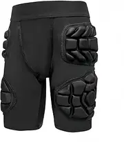 [Jormino] Youth Football Girdle with Hip & Thigh Pads, Kids Padded Compression Shorts w/ Cup Pocket