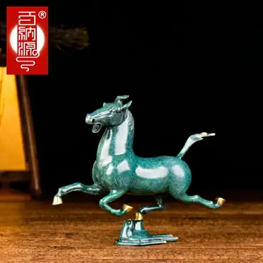 黄銅飛燕馬 铜马踏飞燕摆件-铜马踏飞燕摆件促销价格、铜马踏飞燕摆件品牌- 淘宝